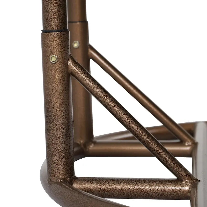 Chaise suspendue double avec support