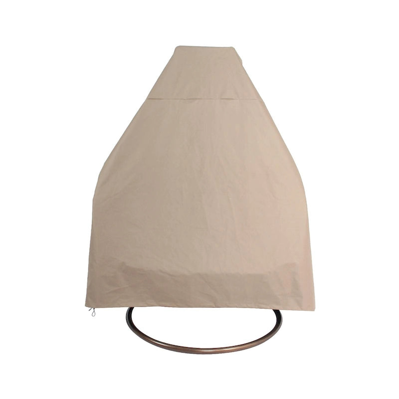 Chaise suspendue double avec support