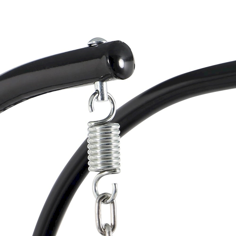 Chaise suspendue double avec support