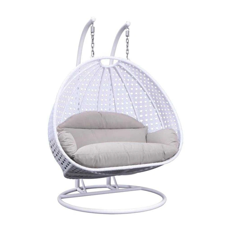 Chaise suspendue double avec support