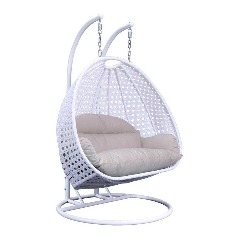 Chaise suspendue double avec support