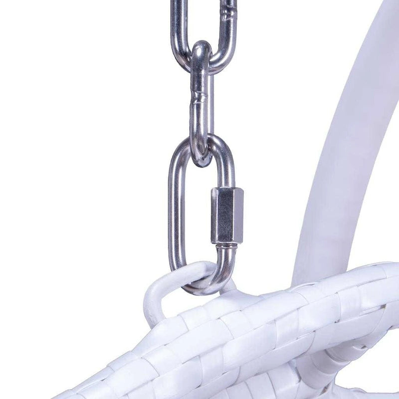 Chaise suspendue double avec support