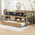 Lit simple bas avec sommier gigogne