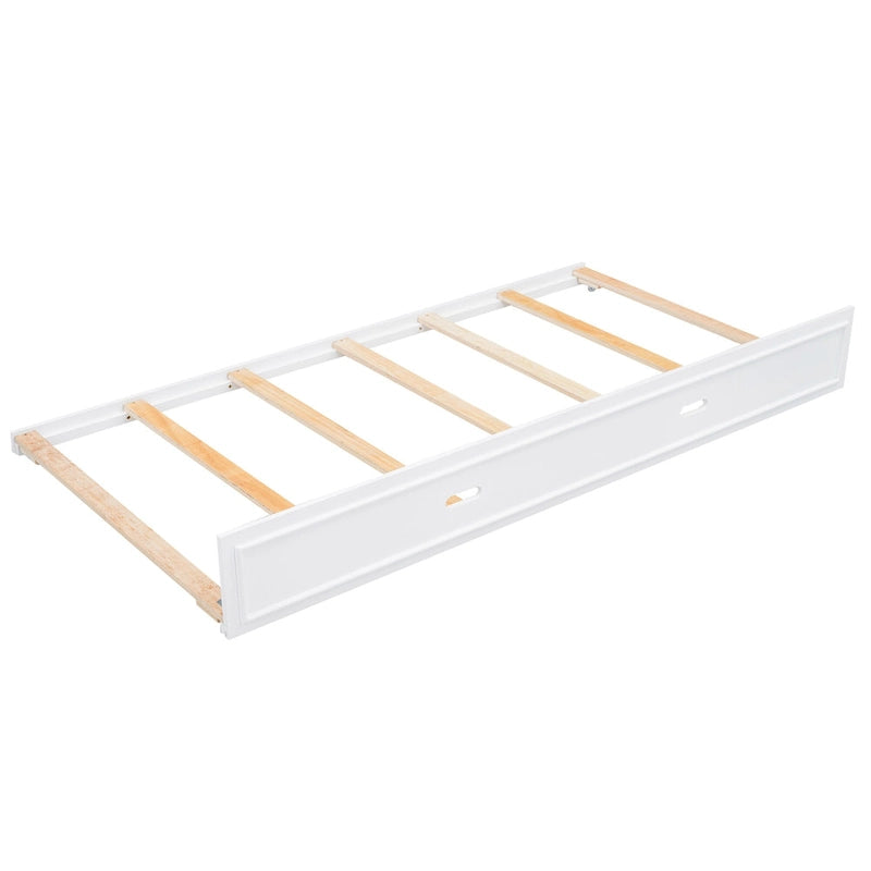 Lit plate-forme moderne en bois, canapé-lit double