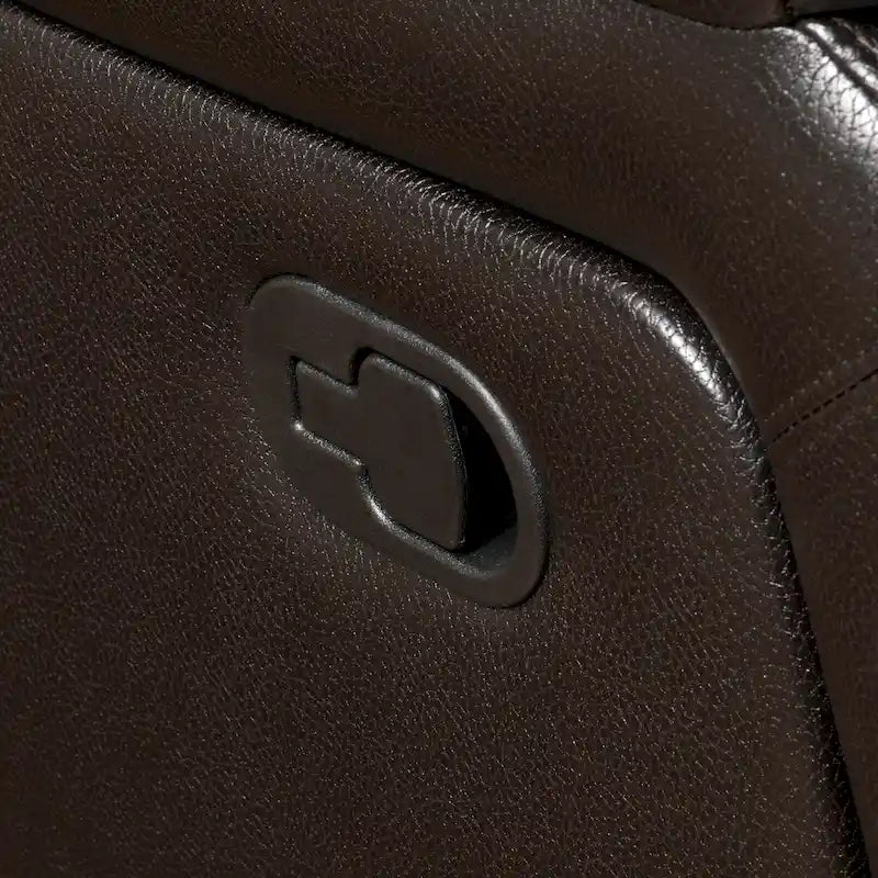 Fauteuil de relaxation coulissant en cuir PU