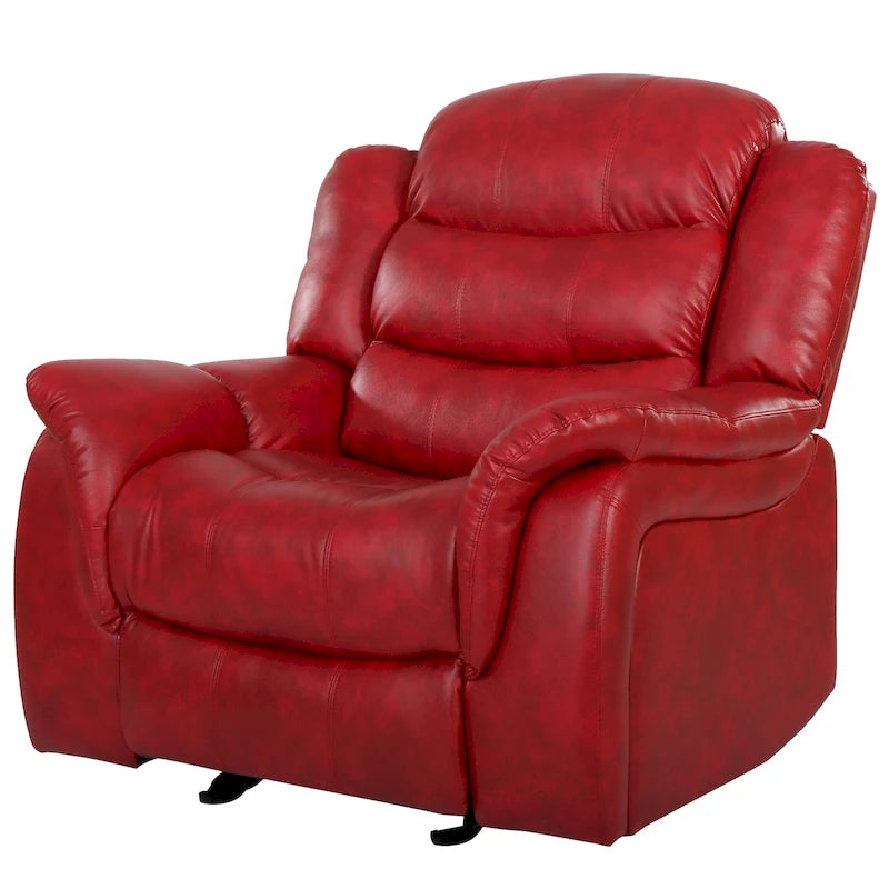 Fauteuil de relaxation coulissant en cuir PU