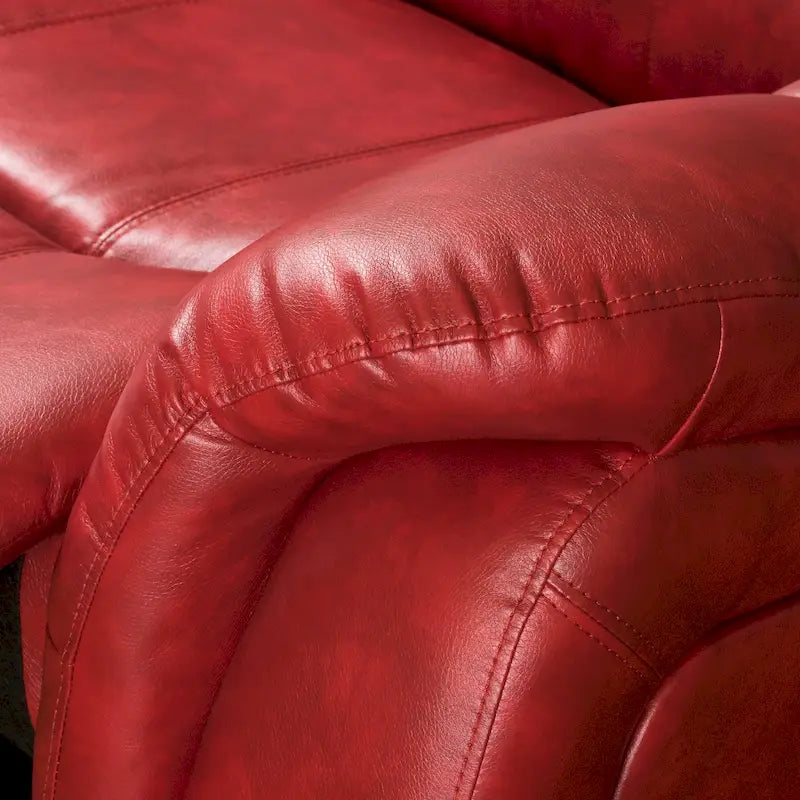 Fauteuil de relaxation coulissant en cuir PU