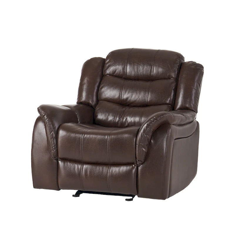 Fauteuil de relaxation coulissant en cuir PU