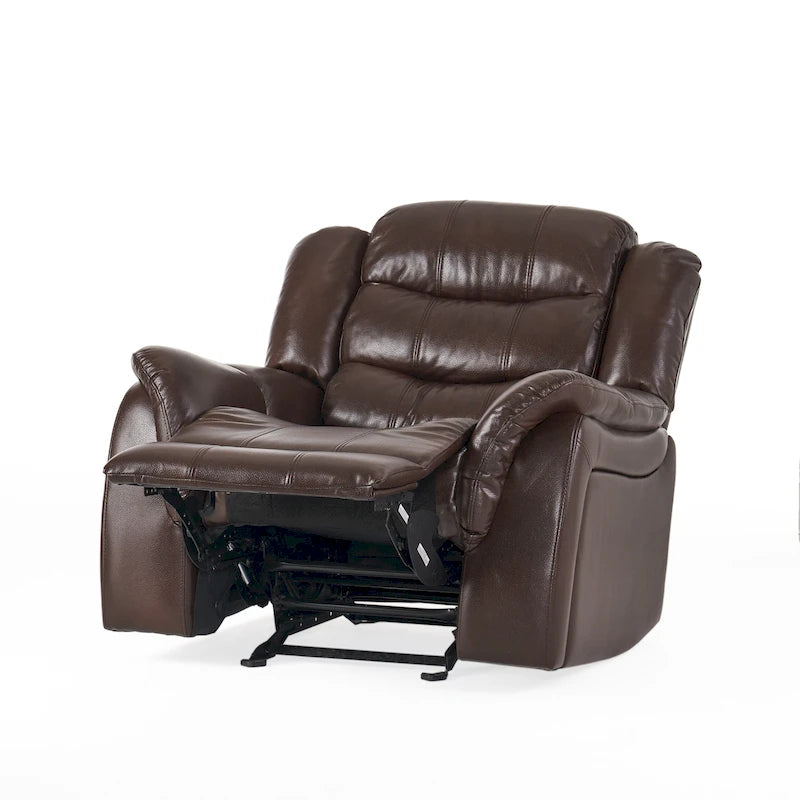 Fauteuil de relaxation coulissant en cuir PU