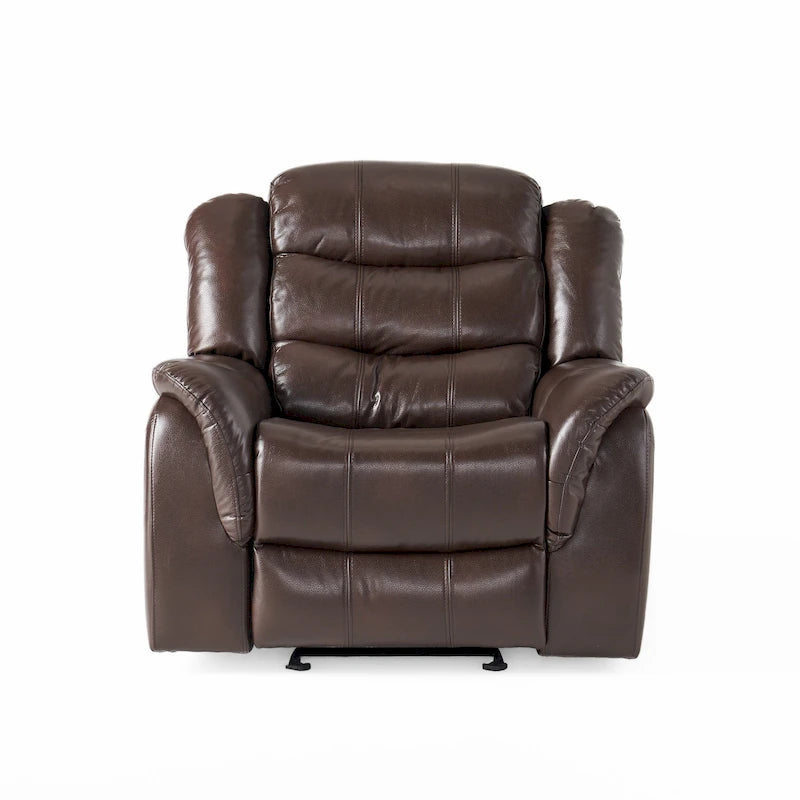 Fauteuil de relaxation coulissant en cuir PU