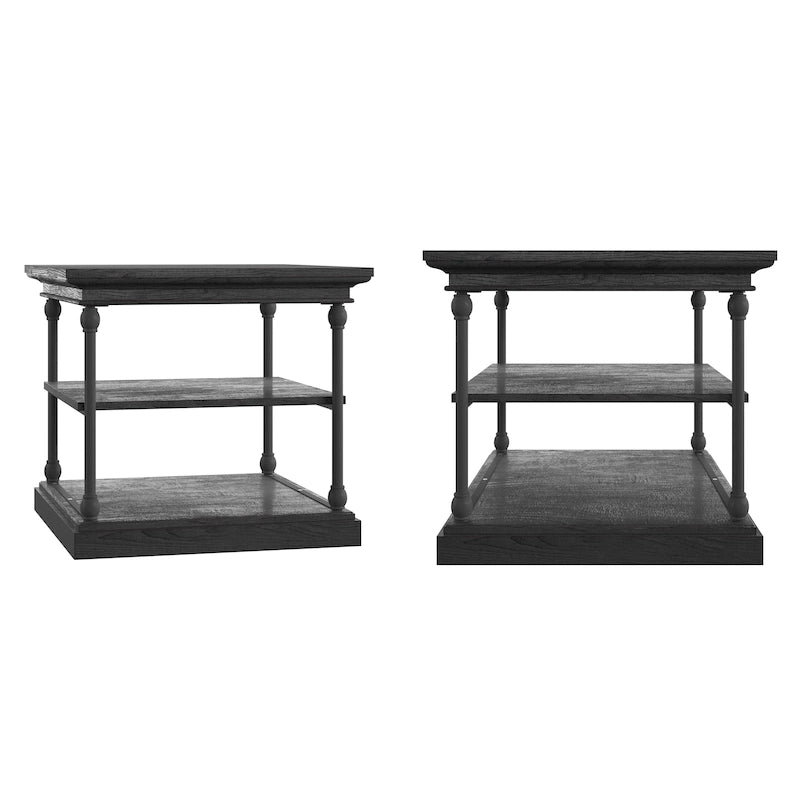 Table d'appoint de rangement décorative