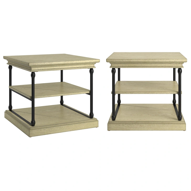 Table d'appoint de rangement décorative