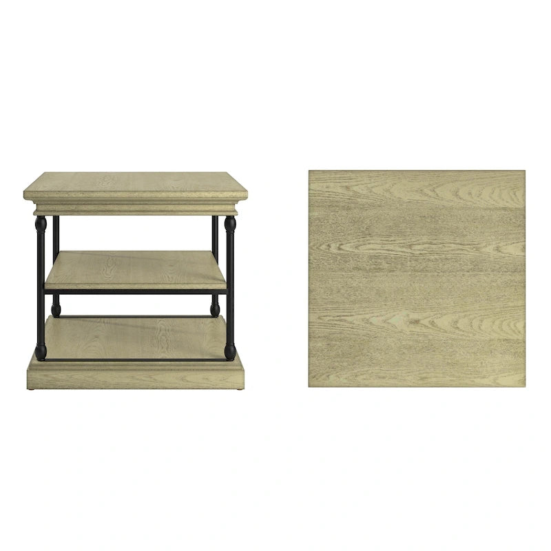 Table d'appoint de rangement décorative
