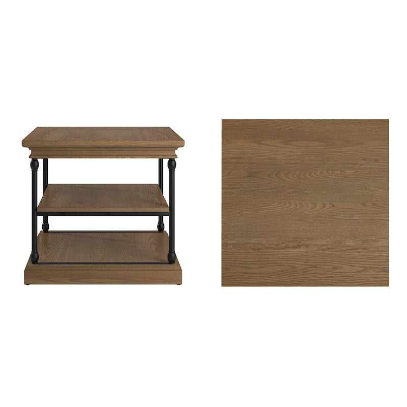 Table d'appoint de rangement décorative