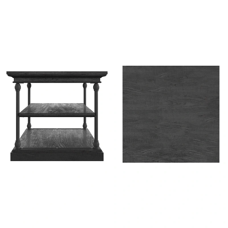 Table d'appoint de rangement décorative