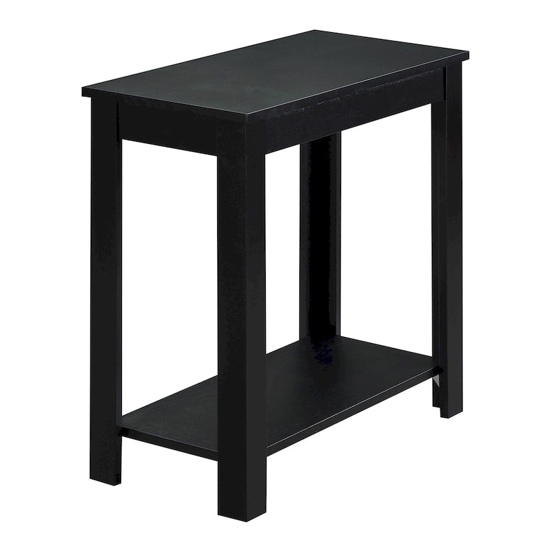 Table d'appoint avec étagères