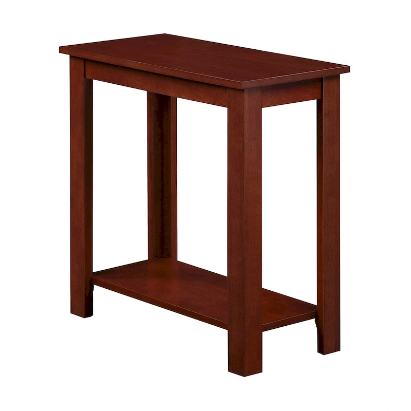 Table d'appoint avec étagères