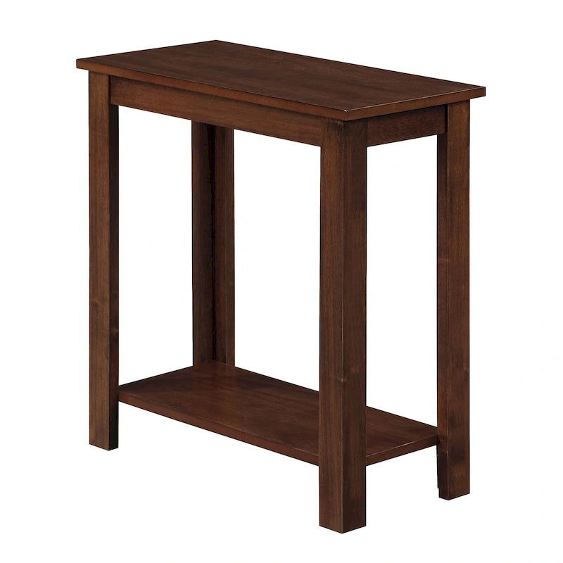 Table d'appoint avec étagères