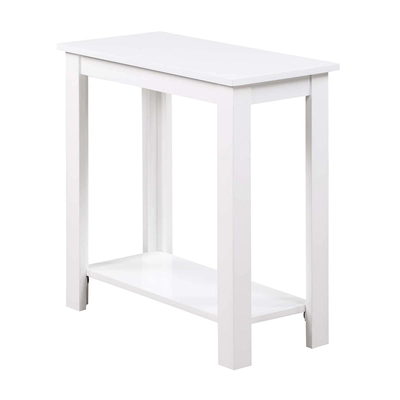 Table d'appoint avec étagères