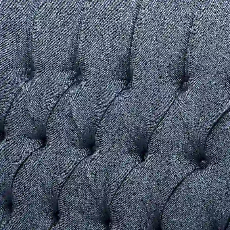 Fauteuil inclinable en tissu à dossier haut, touffeté, très grand format