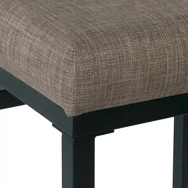 Tabouret de comptoir en métal sans dossier 24 pouces