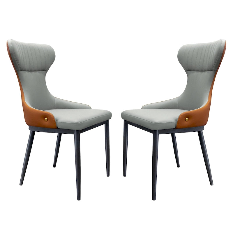 Chaise de salle à manger/fauteuil de salon/chaise sans accoudoirs/chaise à dossier capitonné de style moderne