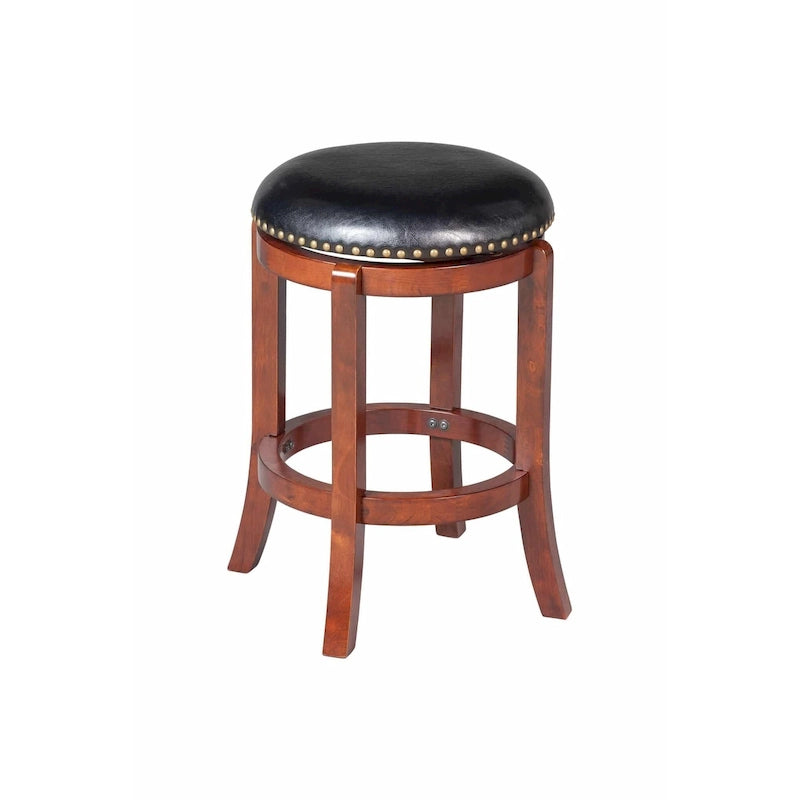 Tabourets de bar noirs pivotants