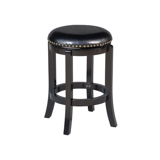 Tabourets de bar noirs pivotants
