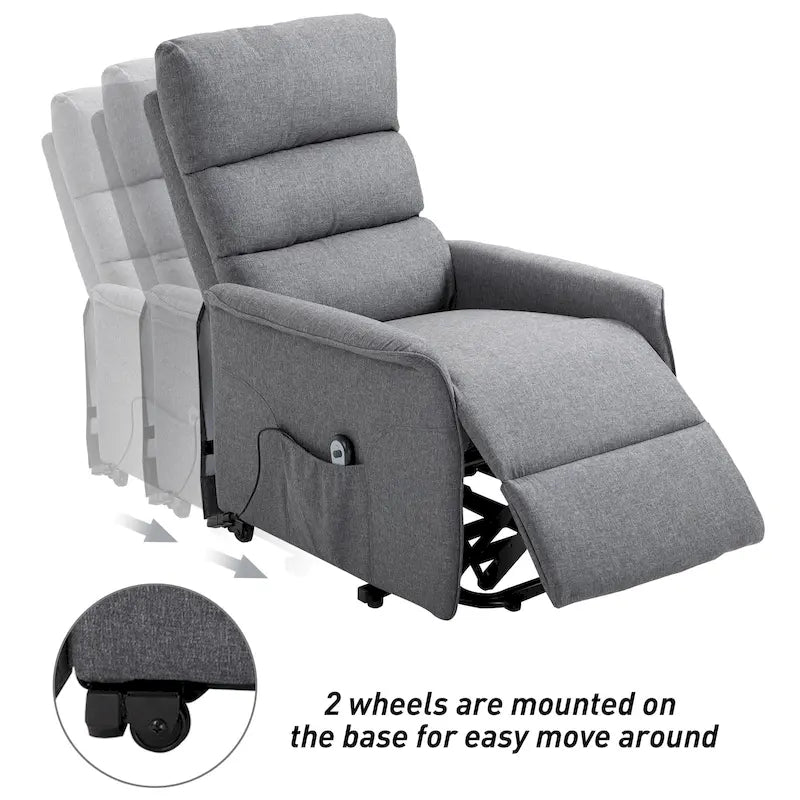 Fauteuil inclinable releveur avec télécommande