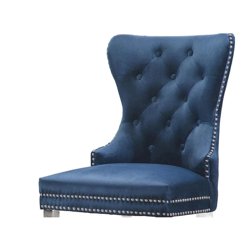 Chaises de salle à manger capitonnées, lot de 2, qualité supérieure