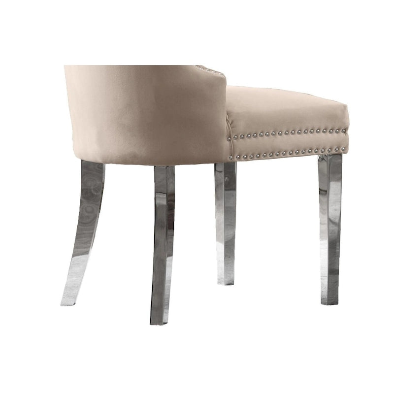 Chaises de salle à manger capitonnées, lot de 2, qualité supérieure