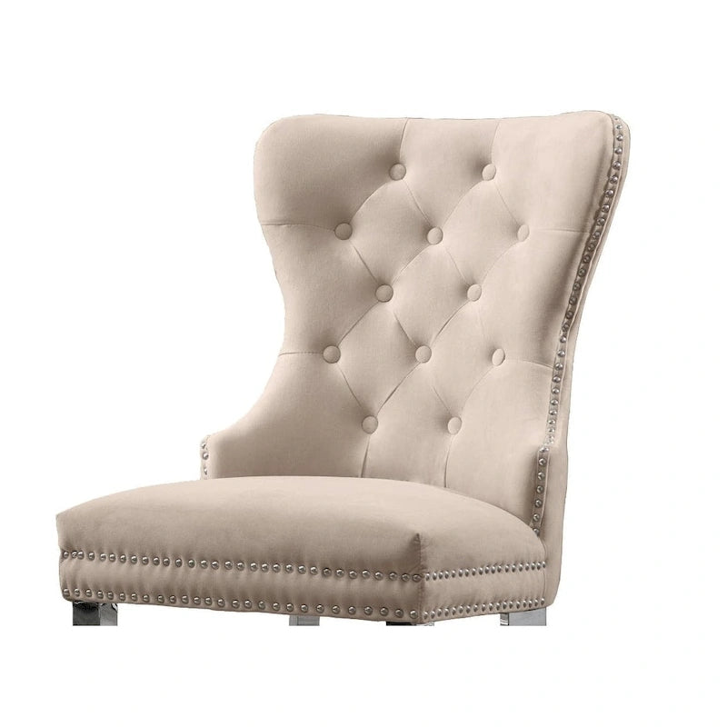 Chaises de salle à manger capitonnées, lot de 2, qualité supérieure