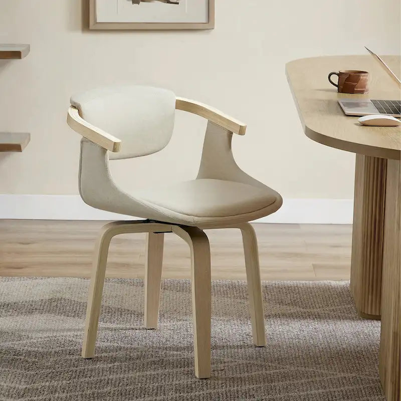 Chaise de salle à manger pivotante
