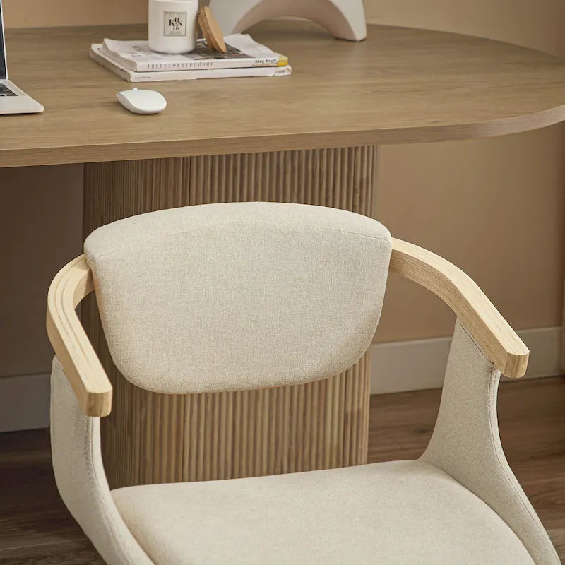 Chaise de salle à manger pivotante