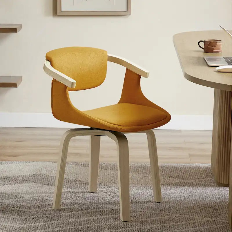 Chaise de salle à manger pivotante