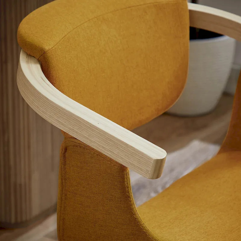 Chaise de salle à manger pivotante