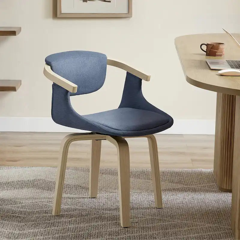 Chaise de salle à manger pivotante