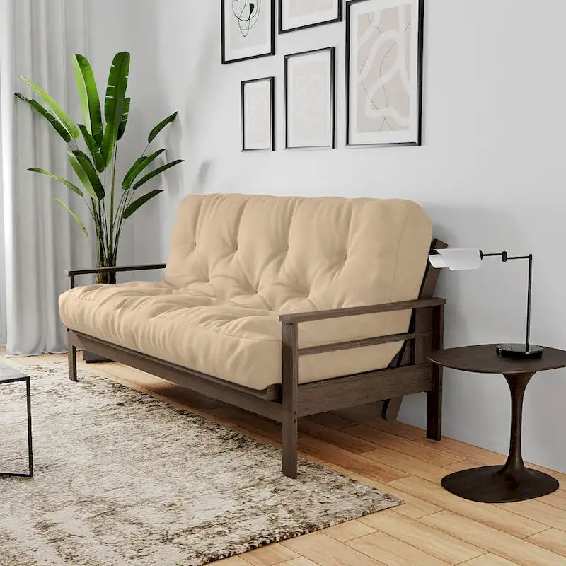 Matelas japonais grand lit en mousse mémoire de forme infusée de gel