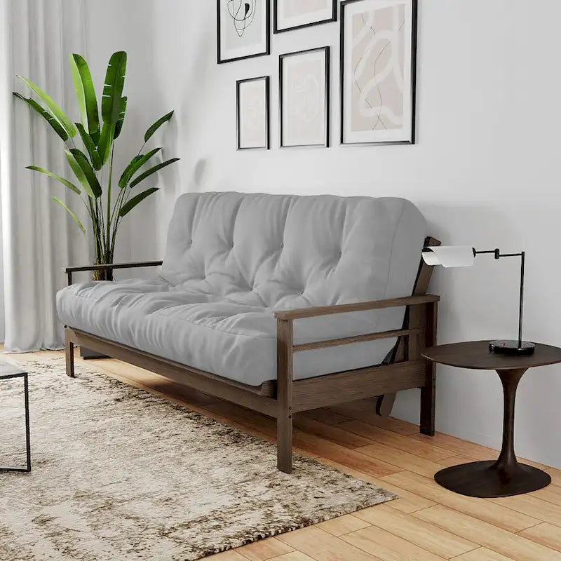 Matelas japonais grand lit en mousse mémoire de forme infusée de gel