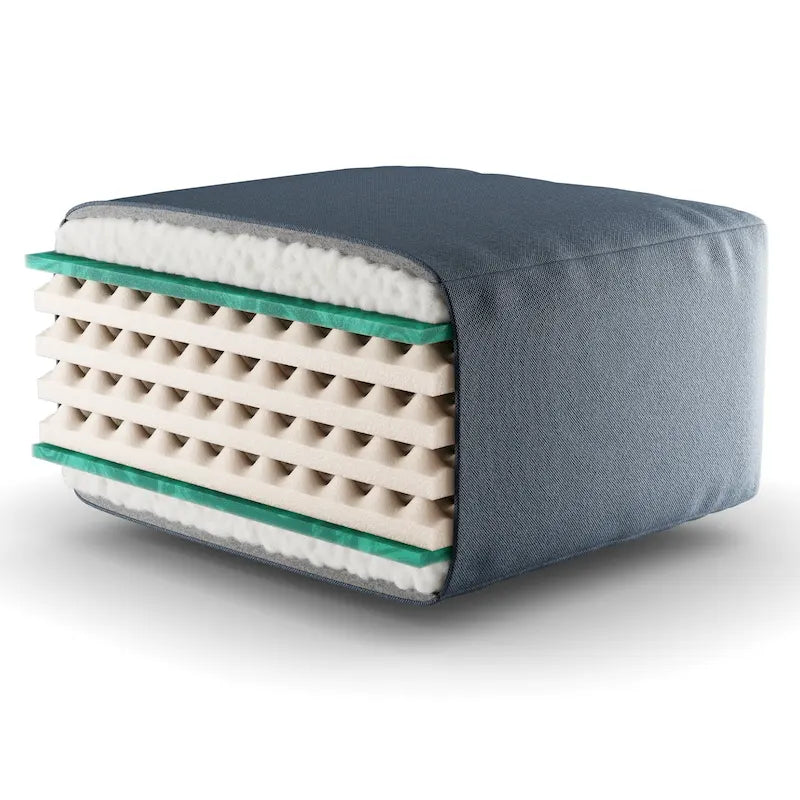 Matelas japonais grand lit en mousse mémoire de forme infusée de gel