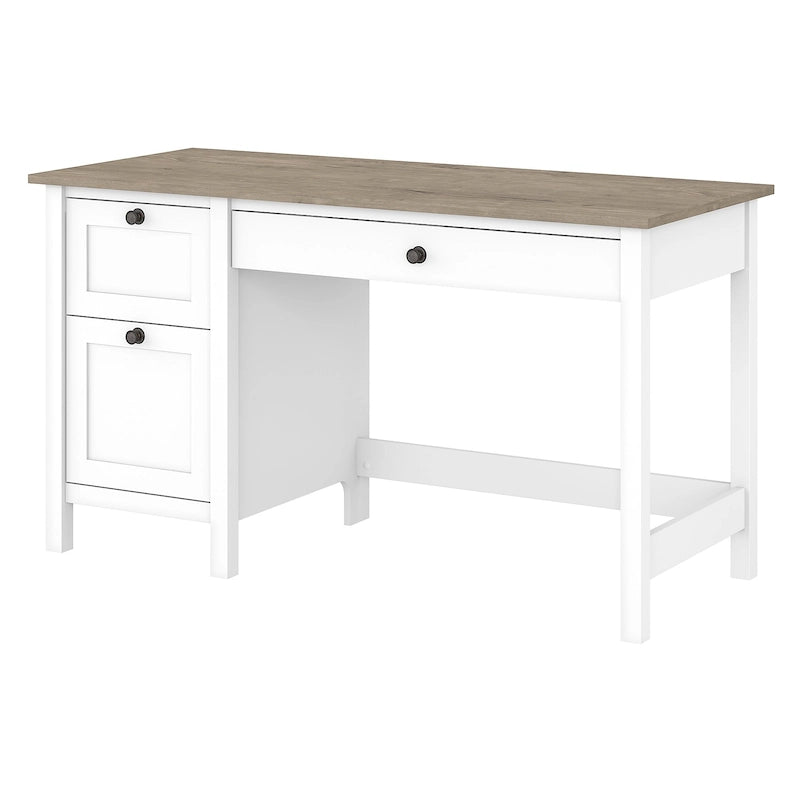 Bureau informatique avec tiroirs