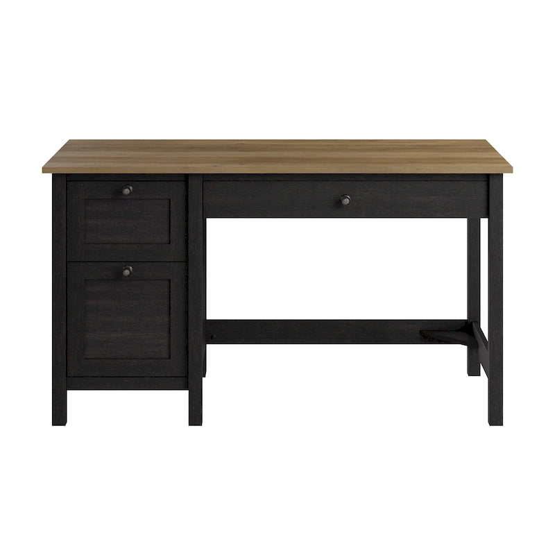 Bureau informatique avec tiroirs