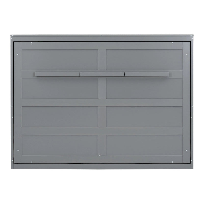 Lit escamotable mural pleine grandeur, Gris