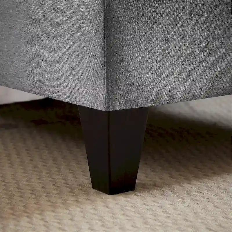 Canapé d'angle en U quatre places avec deux méridiennes