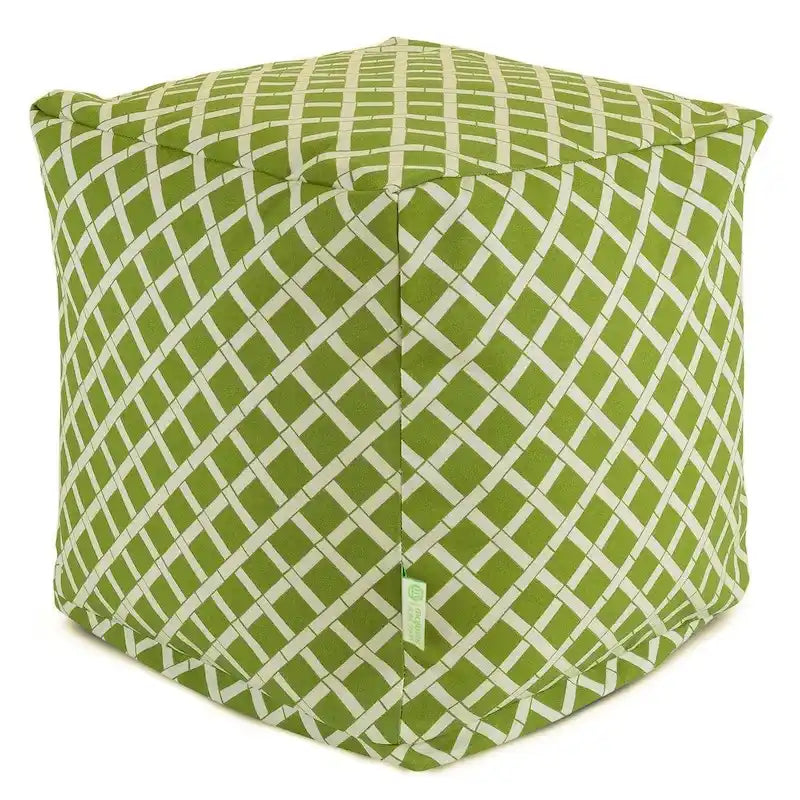 Poufs/cubes d'intérieur/extérieur en bambou