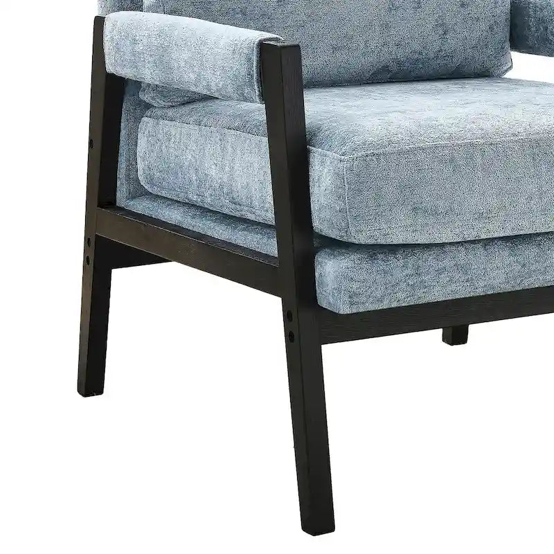 Fauteuil rembourré moderne de style médiéval