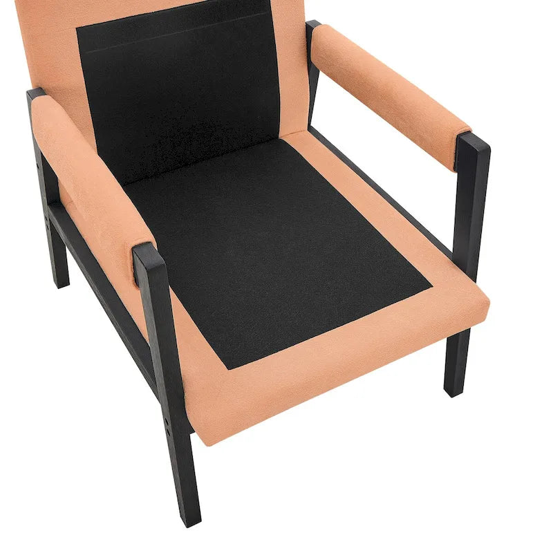 Fauteuil rembourré moderne de style médiéval