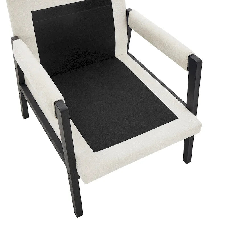 Fauteuil rembourré moderne de style médiéval