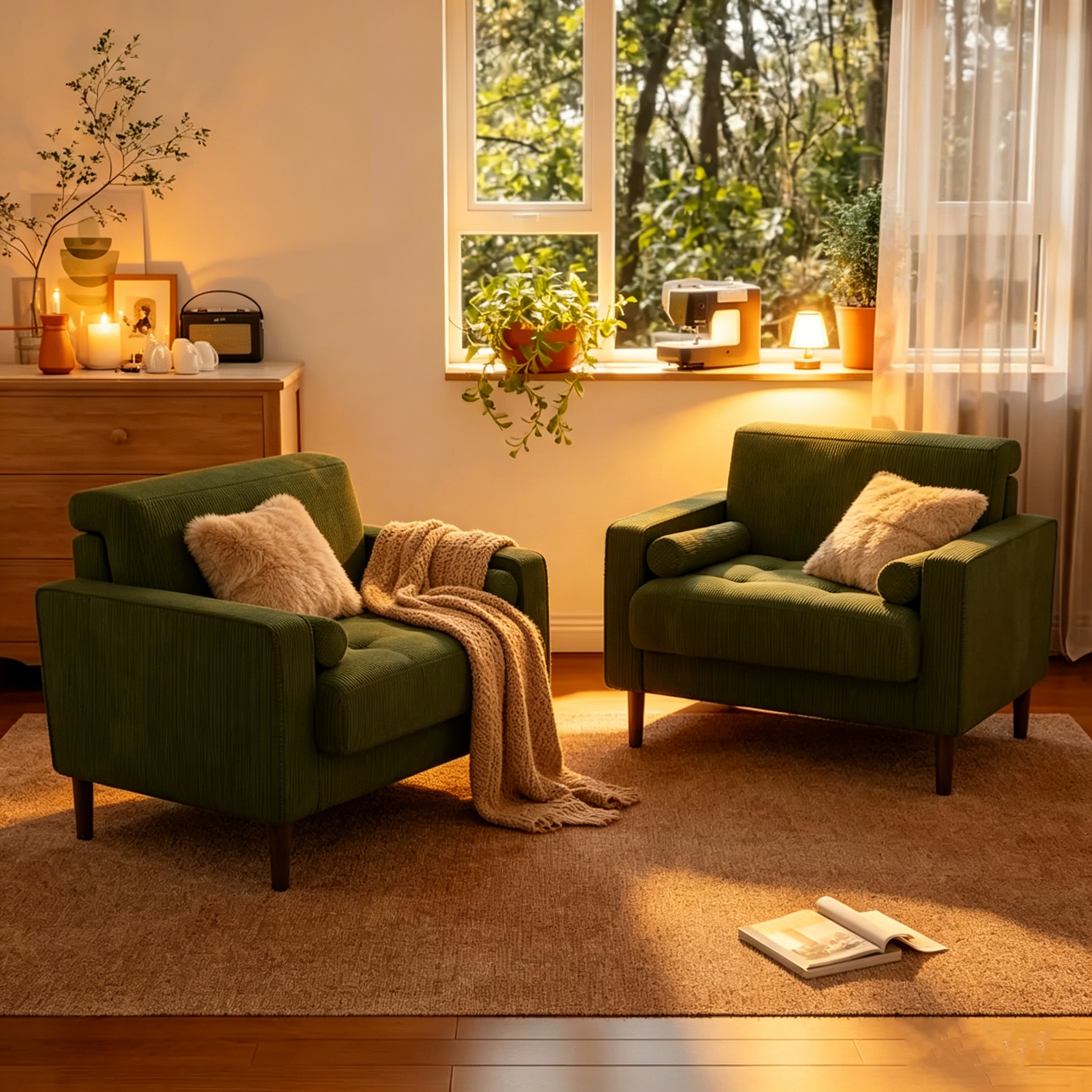 Ensemble de chaises longues extra larges